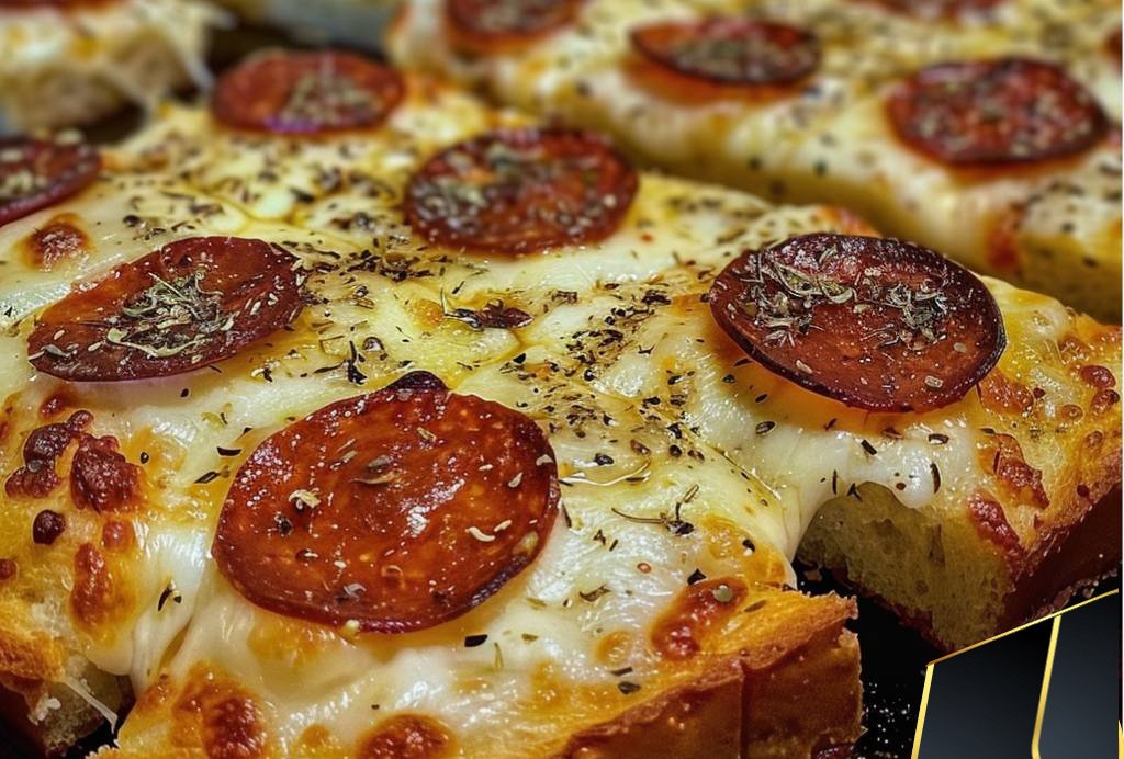 Garlic Bread Pizza