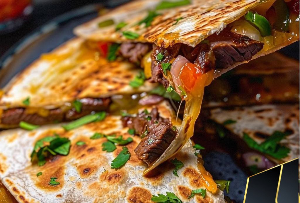 Loaded Steak Quesadillas Recipe