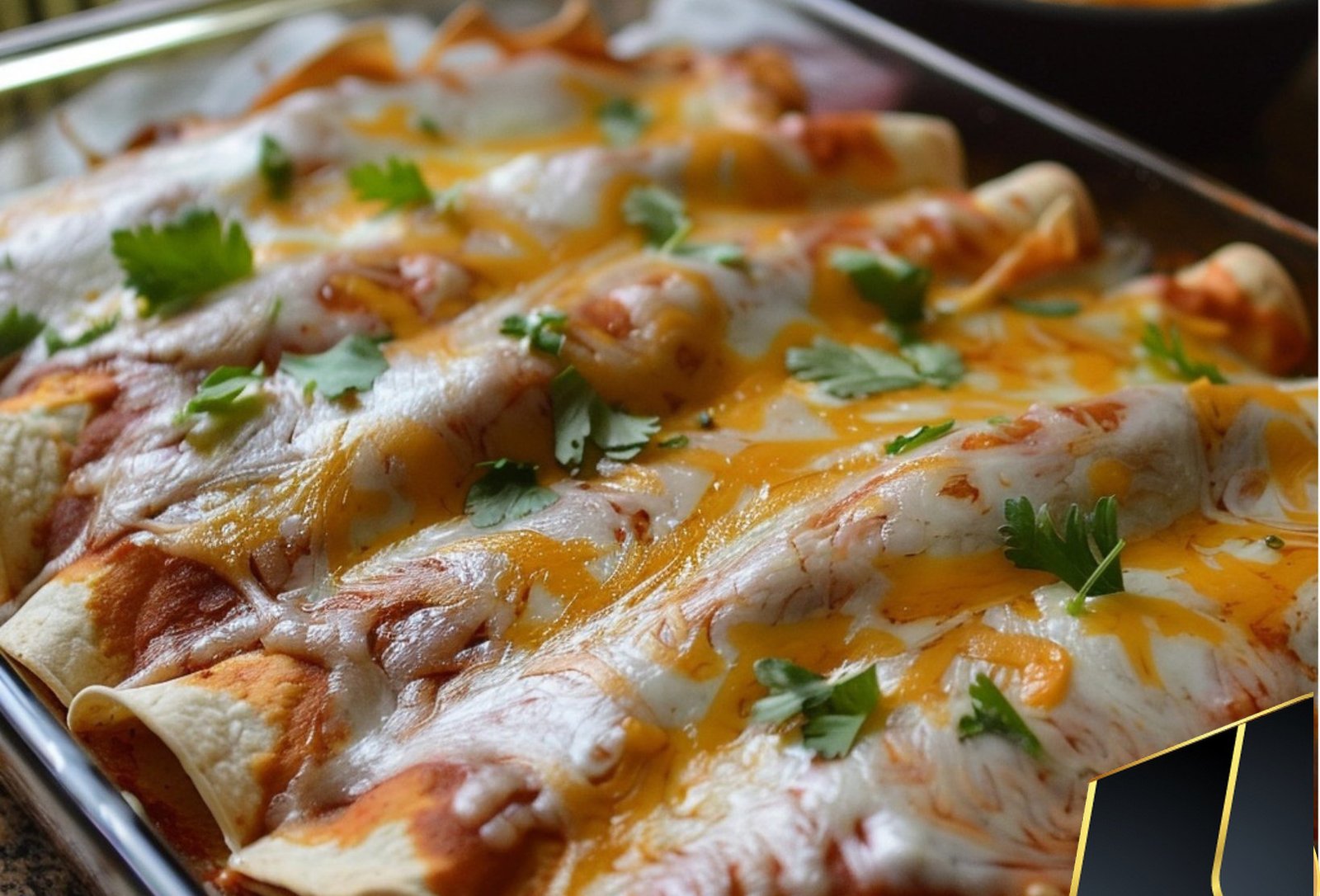Cream Cheese Chicken Enchiladas