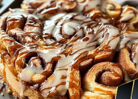 Cinnabon Cinnamon Roll Cake prepared at home with simple ingredients and clear steps.